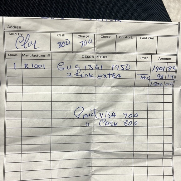 Gucci Diamond Watch Stainless Steel 4600L EUC w boxes & papers extra links - Picture 14 of 14